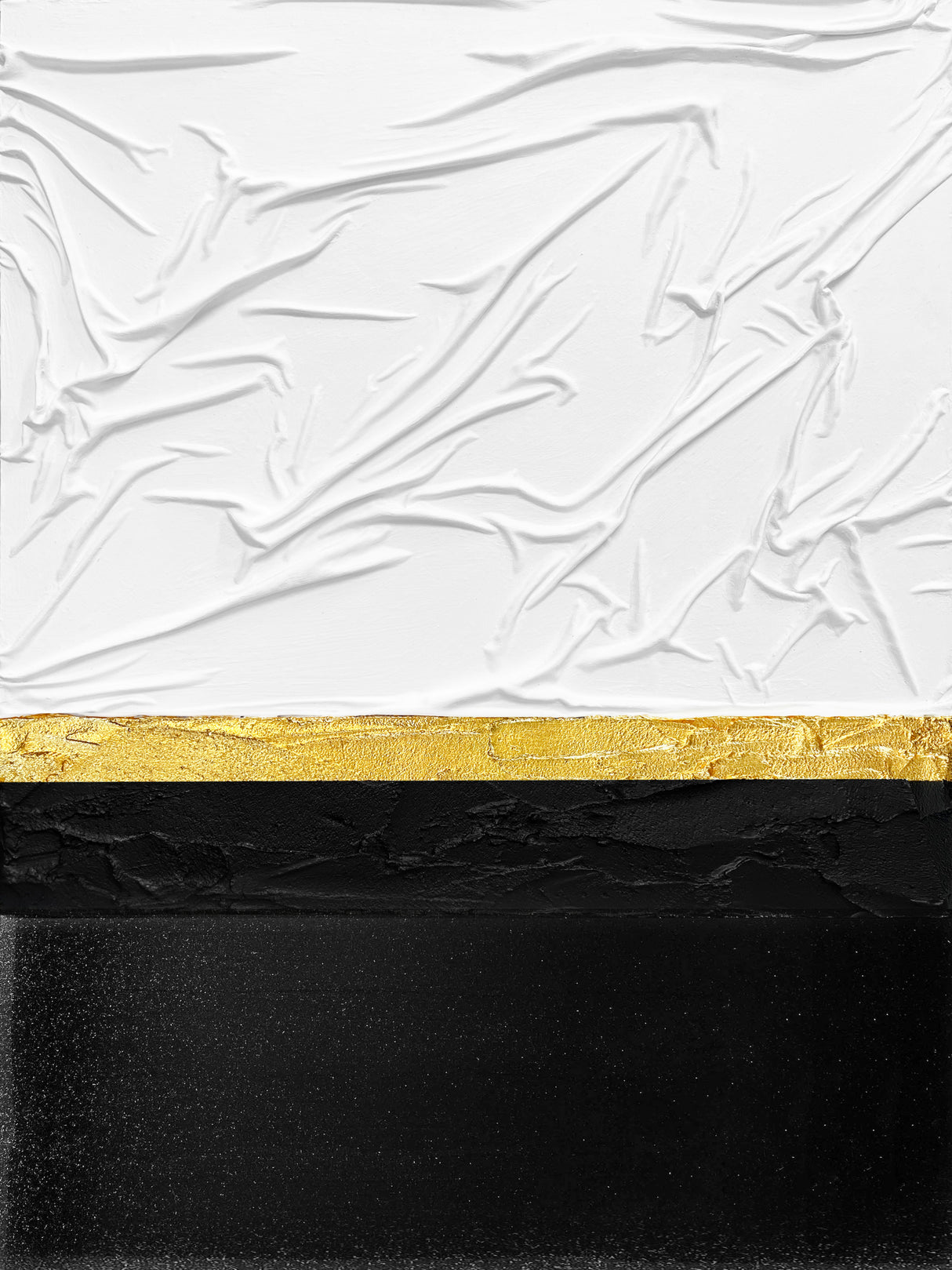 Fabric Gold and Black Poster och Canvastavla