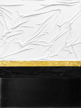 Fabric Gold and Black Poster och Canvastavla