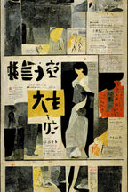 Japanese Newspaper No 1 Poster och Canvastavla