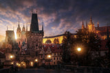 Prague sun. Poster och Canvastavla