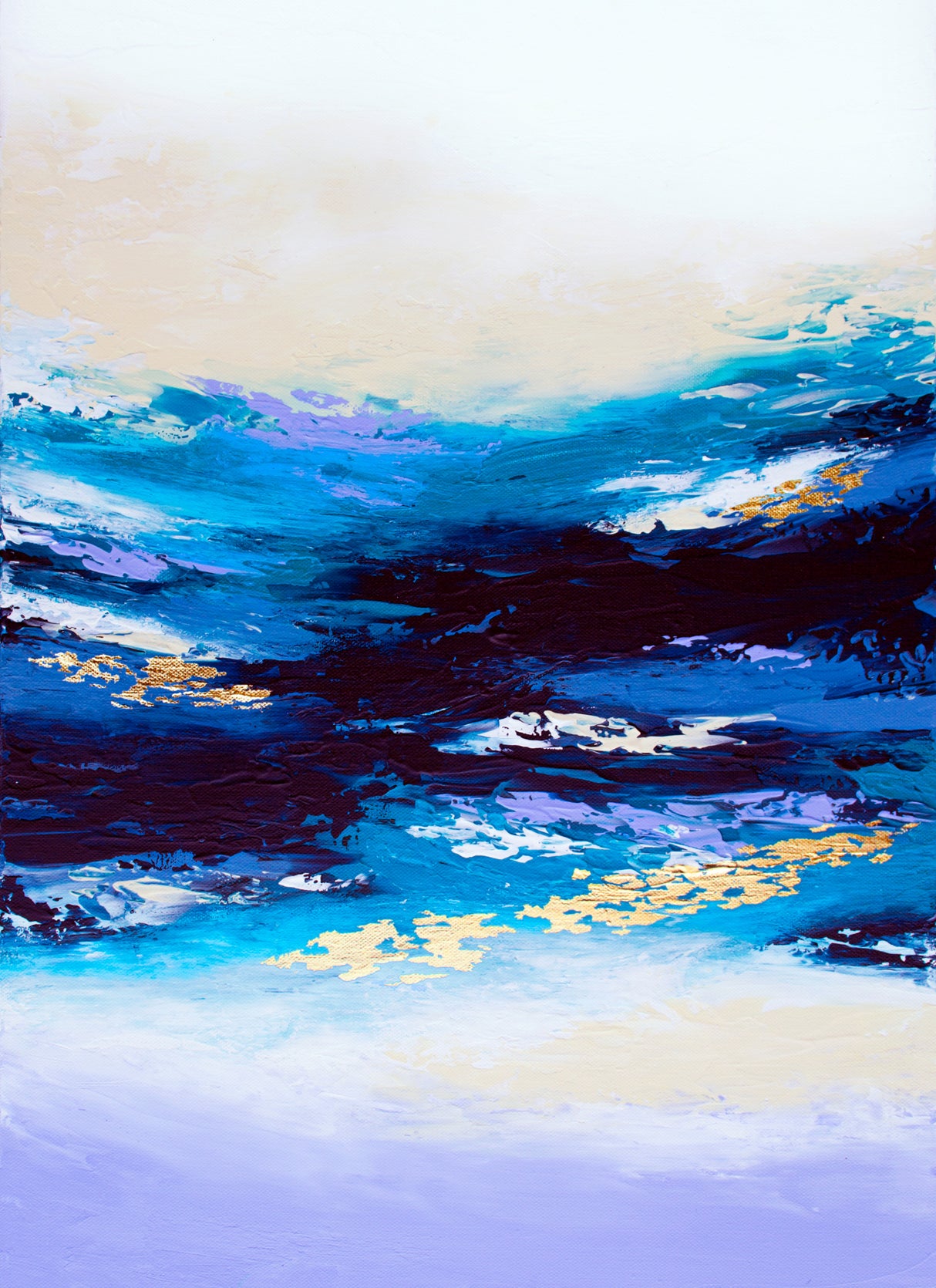 Abstract Sunset 2 Poster och Canvastavla