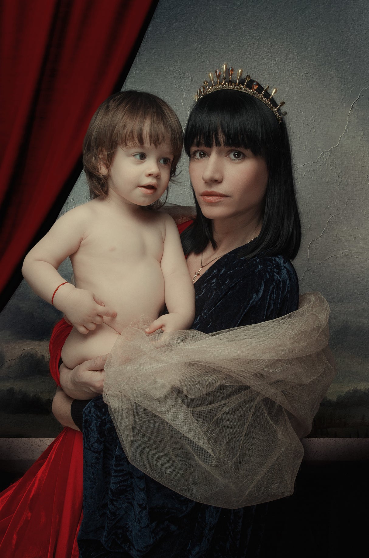 Mother and Child Poster och Canvastavla