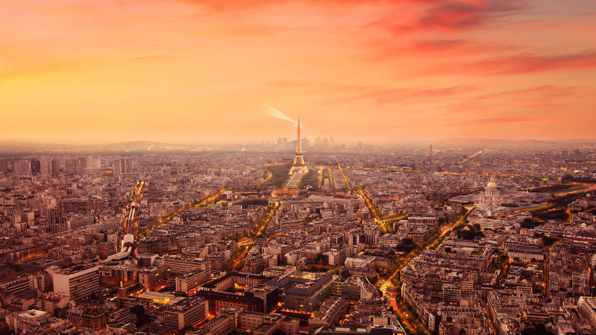 Paris - The City of Light's Grandeur Poster och Canvastavla