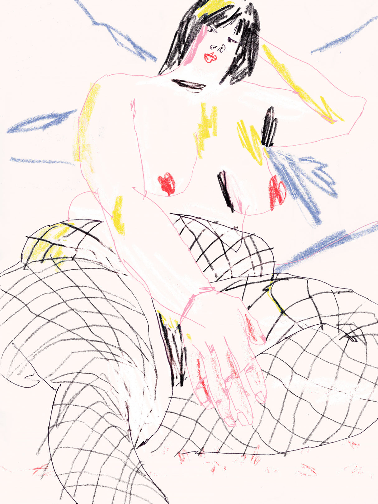 Fishnets Poster och Canvastavla