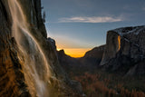 Yosemite Firefall Poster och Canvastavla