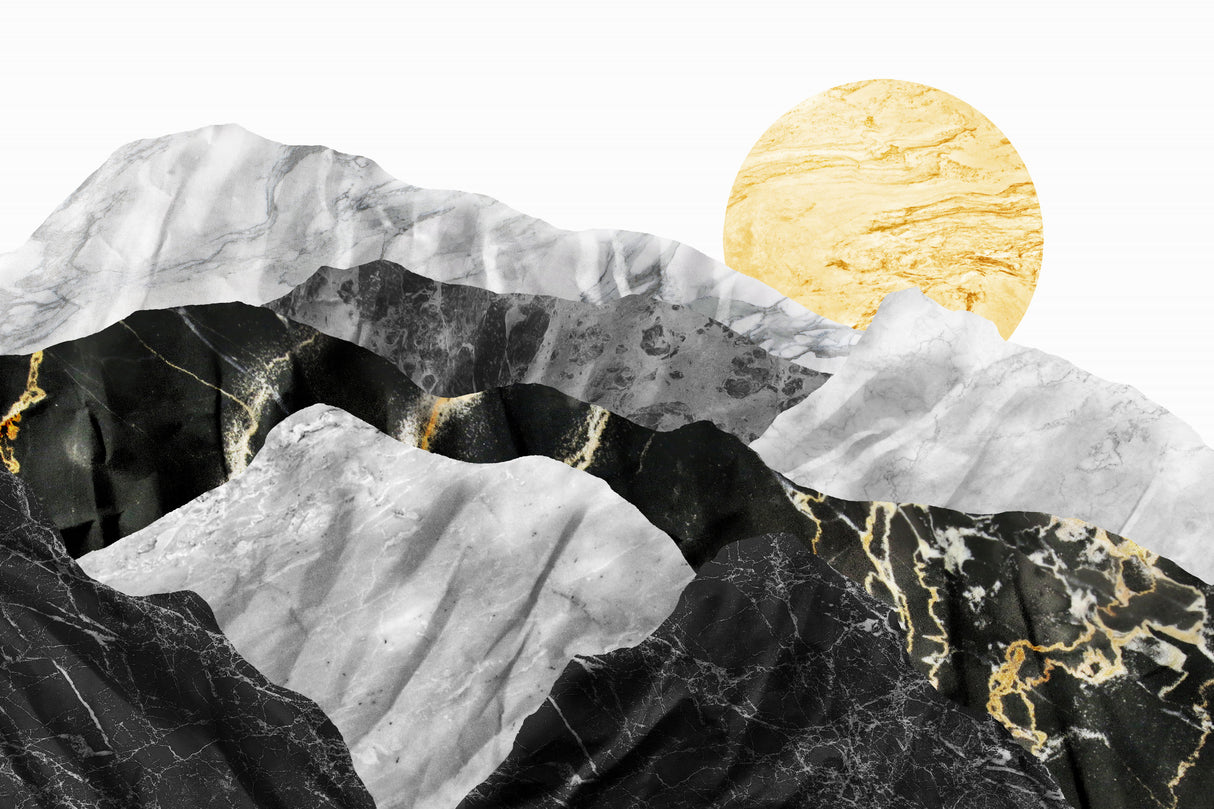 Marble Landscape 04 Poster och Canvastavla