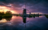 Kinderdijk Poster och Canvastavla