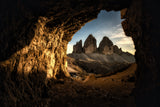 Tre Cime di Lavaredo Poster och Canvastavla