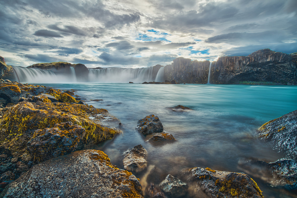 Godafoss Poster och Canvastavla