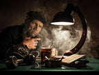 The interrogation of the suspect Poster och Canvastavla
