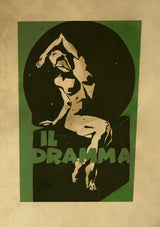 Il Dramma print Poster och Canvastavla