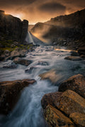 The beams of light Poster och Canvastavla