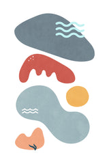Landscape Shapes 37 Poster och Canvastavla