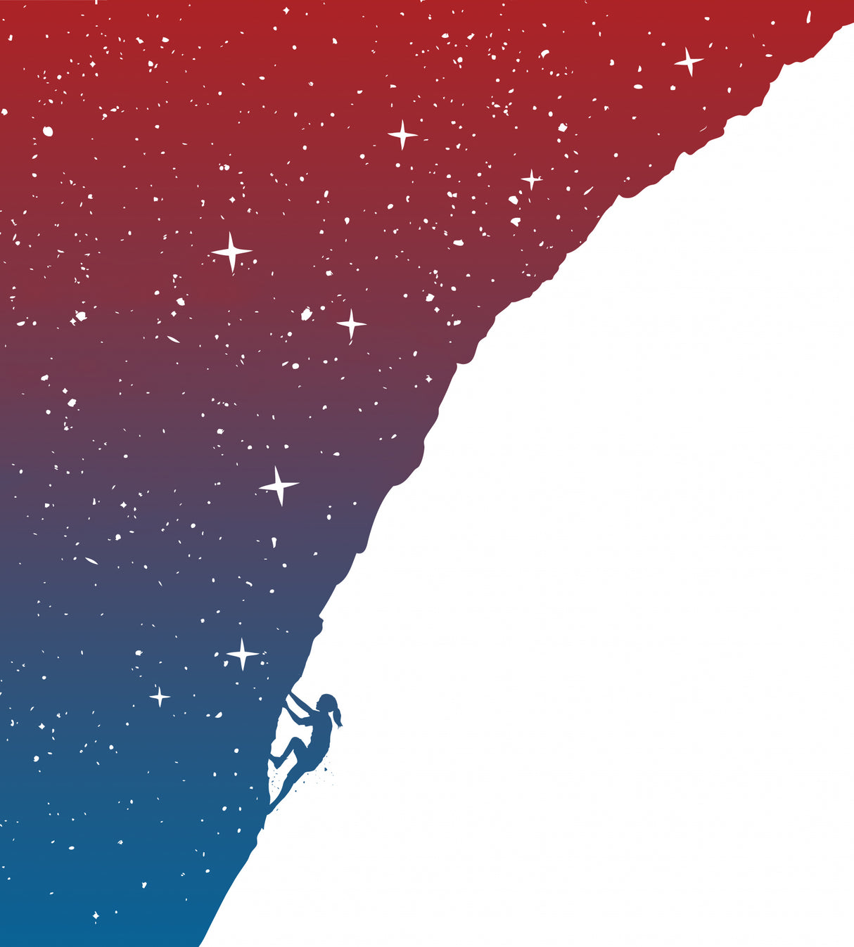 Night climbing Poster och Canvastavla