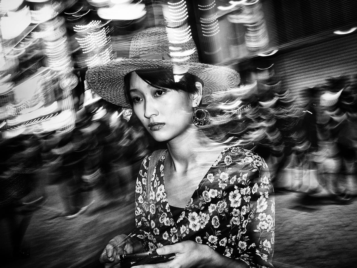 Shibuya Street - TOKYO 2017 Poster och Canvastavla