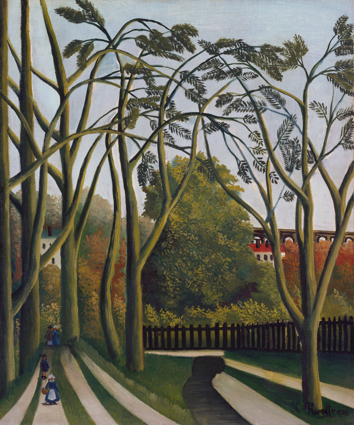 The Banks Of The Bier Near Bicetre Poster och Canvastavla