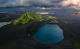 A Crater Lake Poster och Canvastavla
