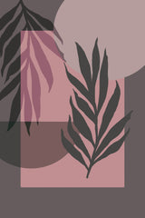 Natures Meets Geometry 1 2 Poster och Canvastavla