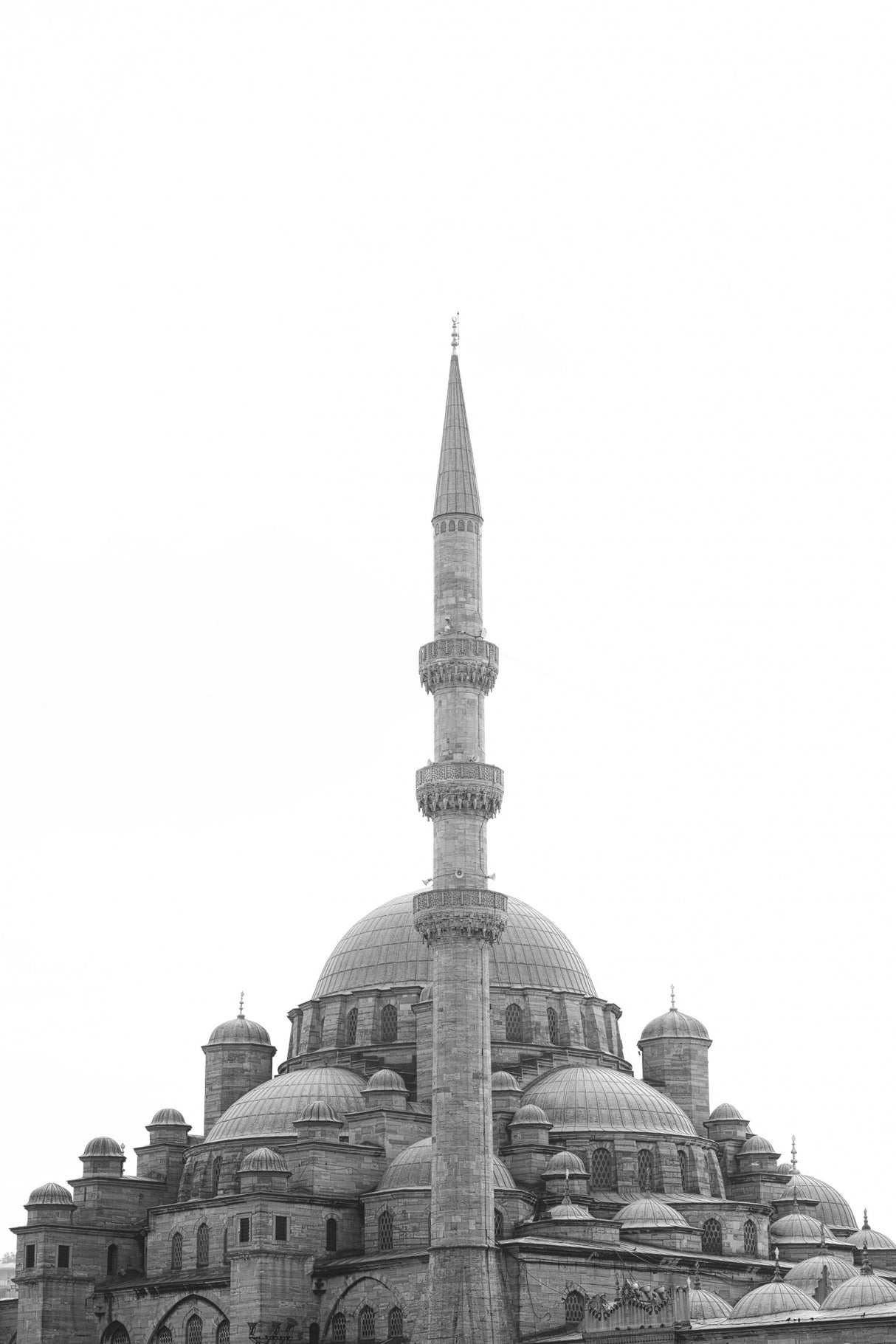 historical mosque from Istanbul, Turkey Poster och Canvastavla