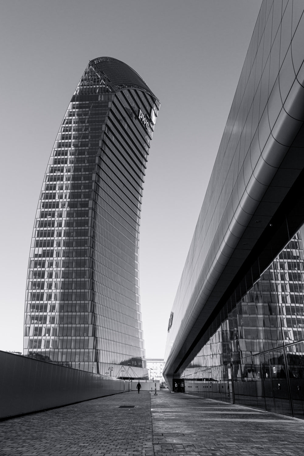 City life - il curvo Poster och Canvastavla