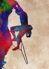 Mountaineer Sport Art 6 Poster och Canvastavla