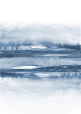 Blue World Poster och Canvastavla