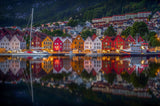 Colourful Bergen Poster och Canvastavla
