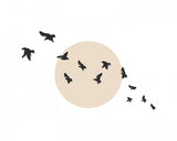 Flock Poster och Canvastavla