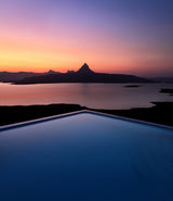 Lake beyond the pool, Pawna, Maharashtra Poster och Canvastavla