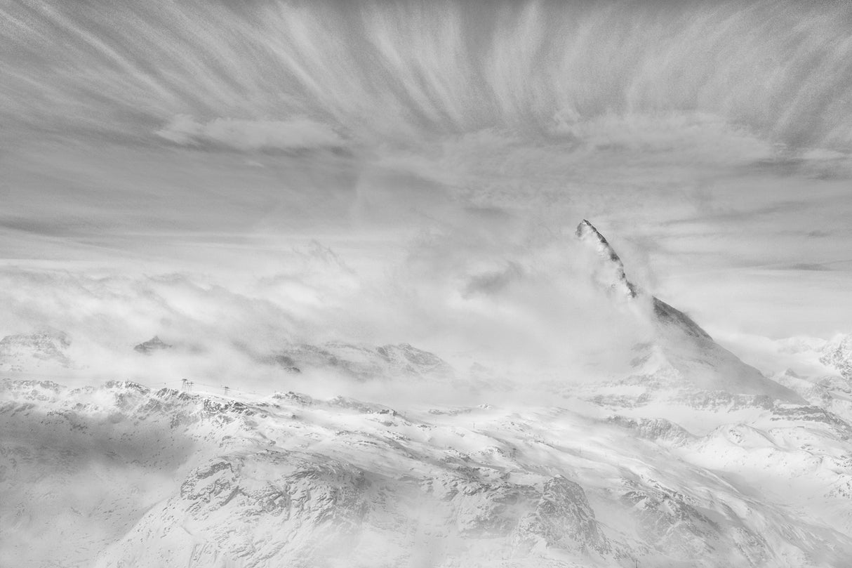 Releasing from clouds Poster och Canvastavla