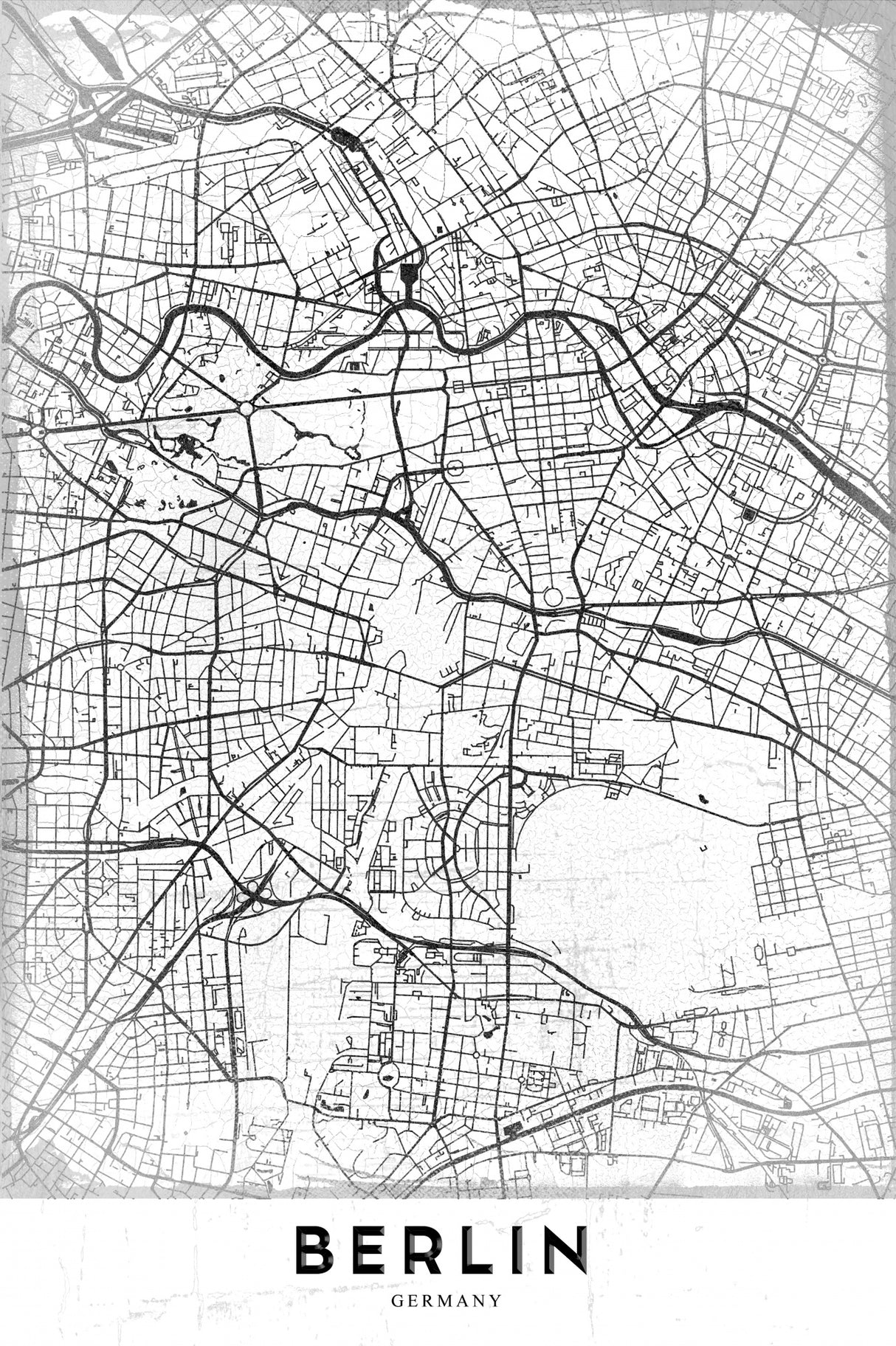 Berlin Poster och Canvastavla