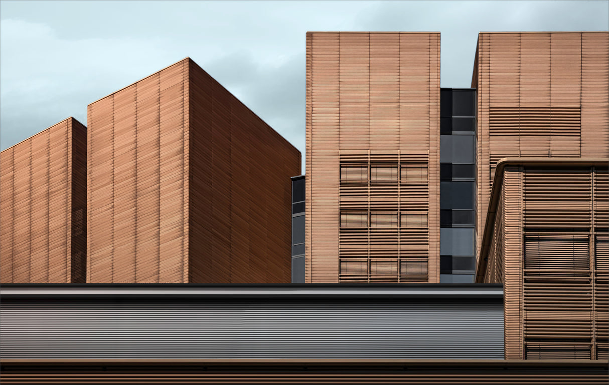 shopping building Poster och Canvastavla