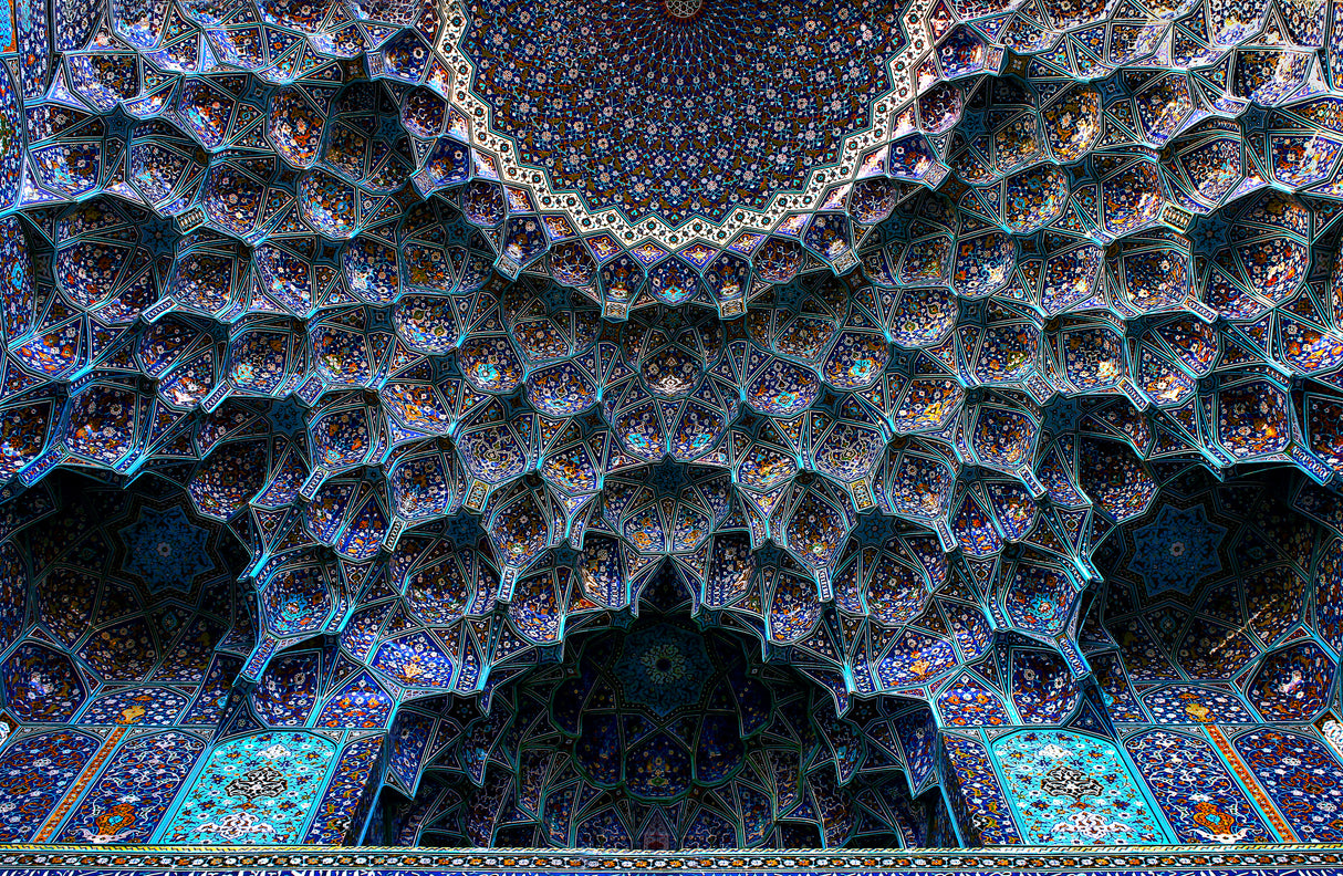 Shah Abbasi Mosque 1611-1629 Poster och Canvastavla