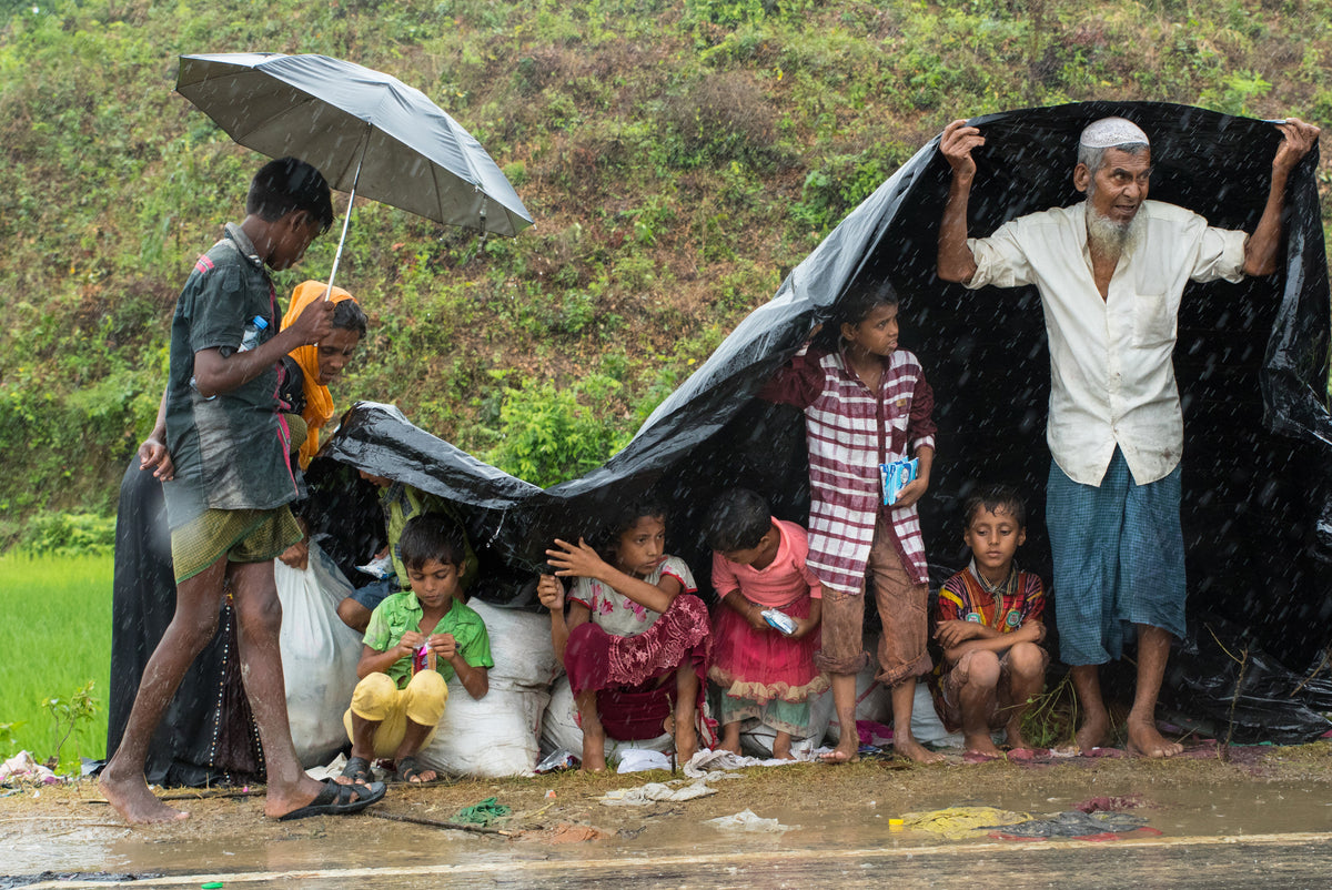 Rohingya refugee crisis Poster och Canvastavla