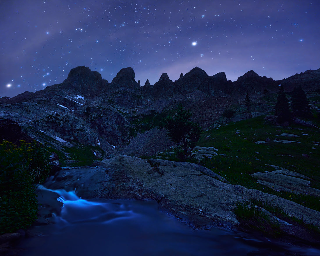 Sleepless under Zodiac Ridge Poster och Canvastavla