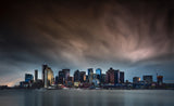 Boston Skyline Poster och Canvastavla