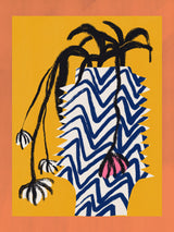 Spider Flower In Vase Poster och Canvastavla