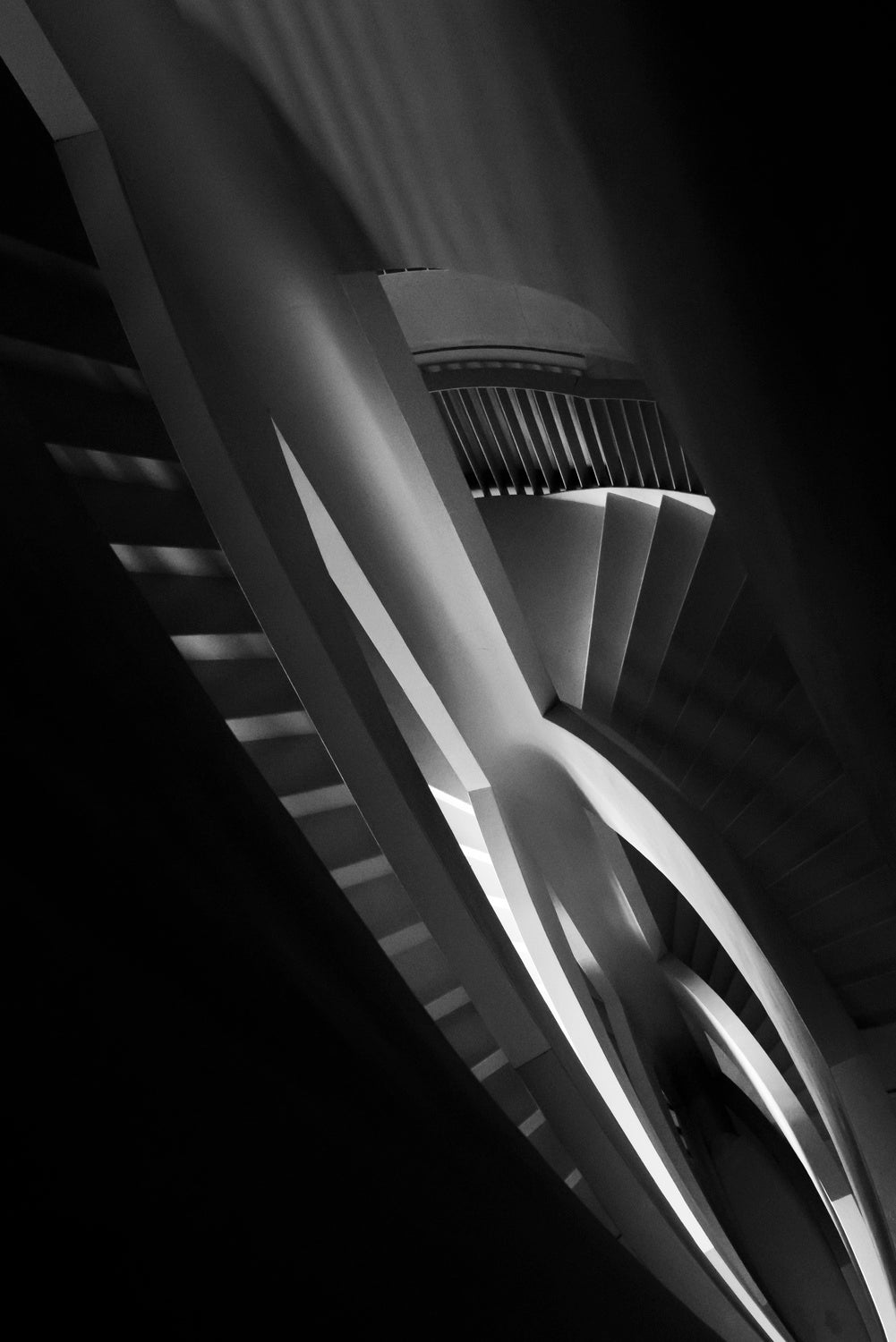 Staircase portal Poster och Canvastavla