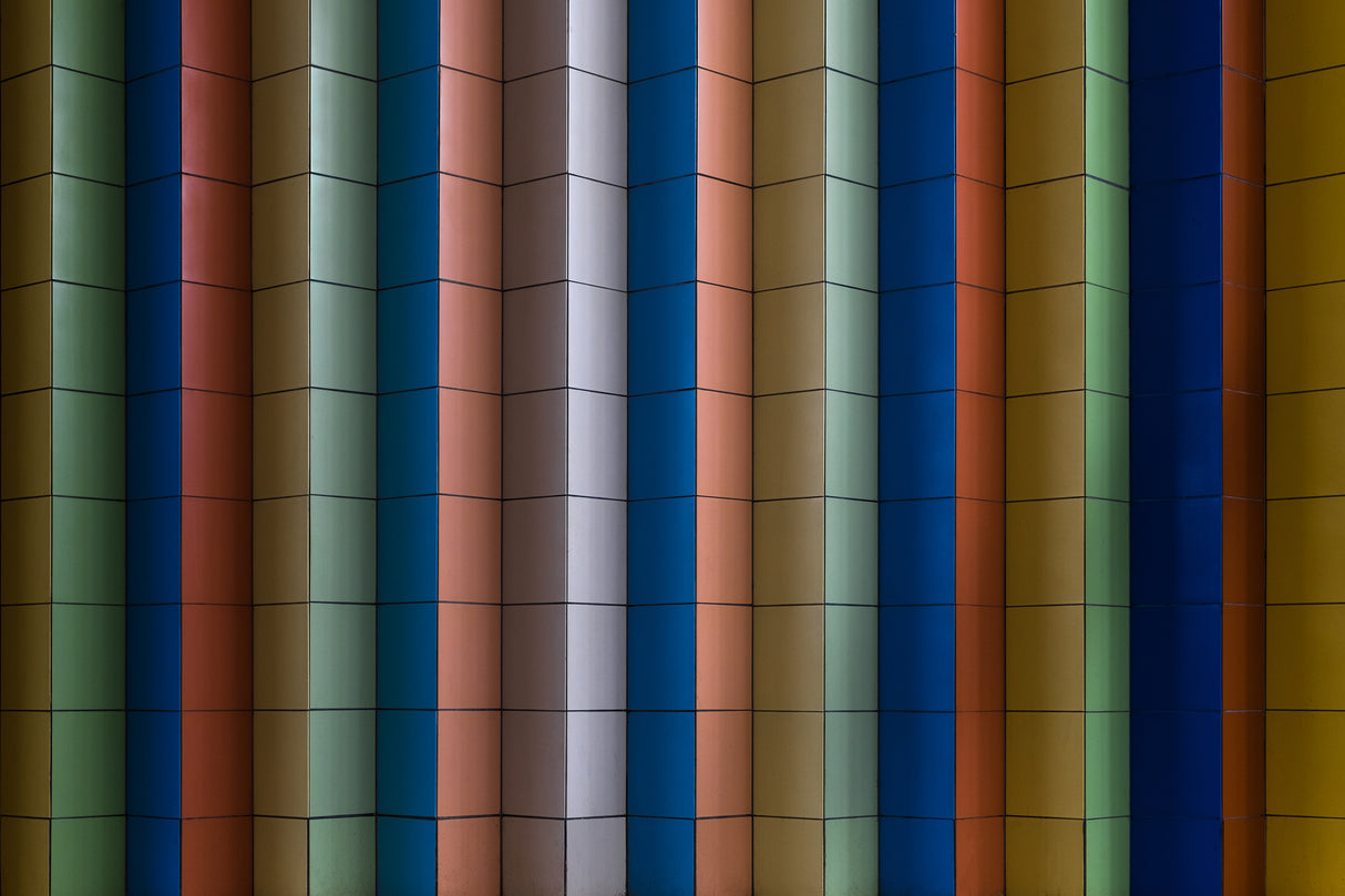 colorful stripes Poster och Canvastavla
