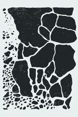 Black Abstract Collection #1 Poster och Canvastavla