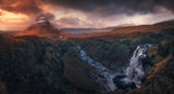 Kirkjufell, Iceland Poster och Canvastavla