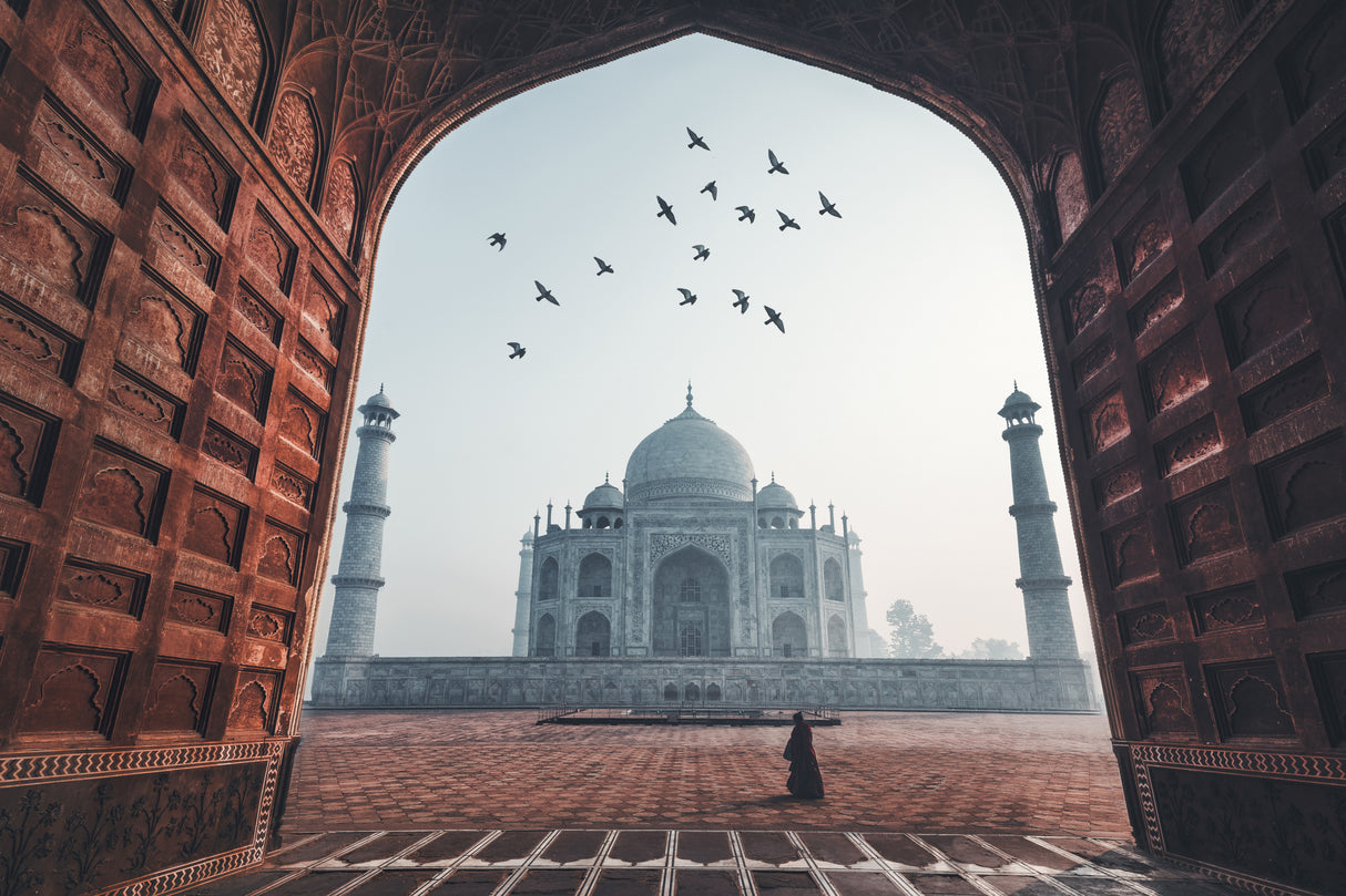 Taj Mahal Poster och Canvastavla