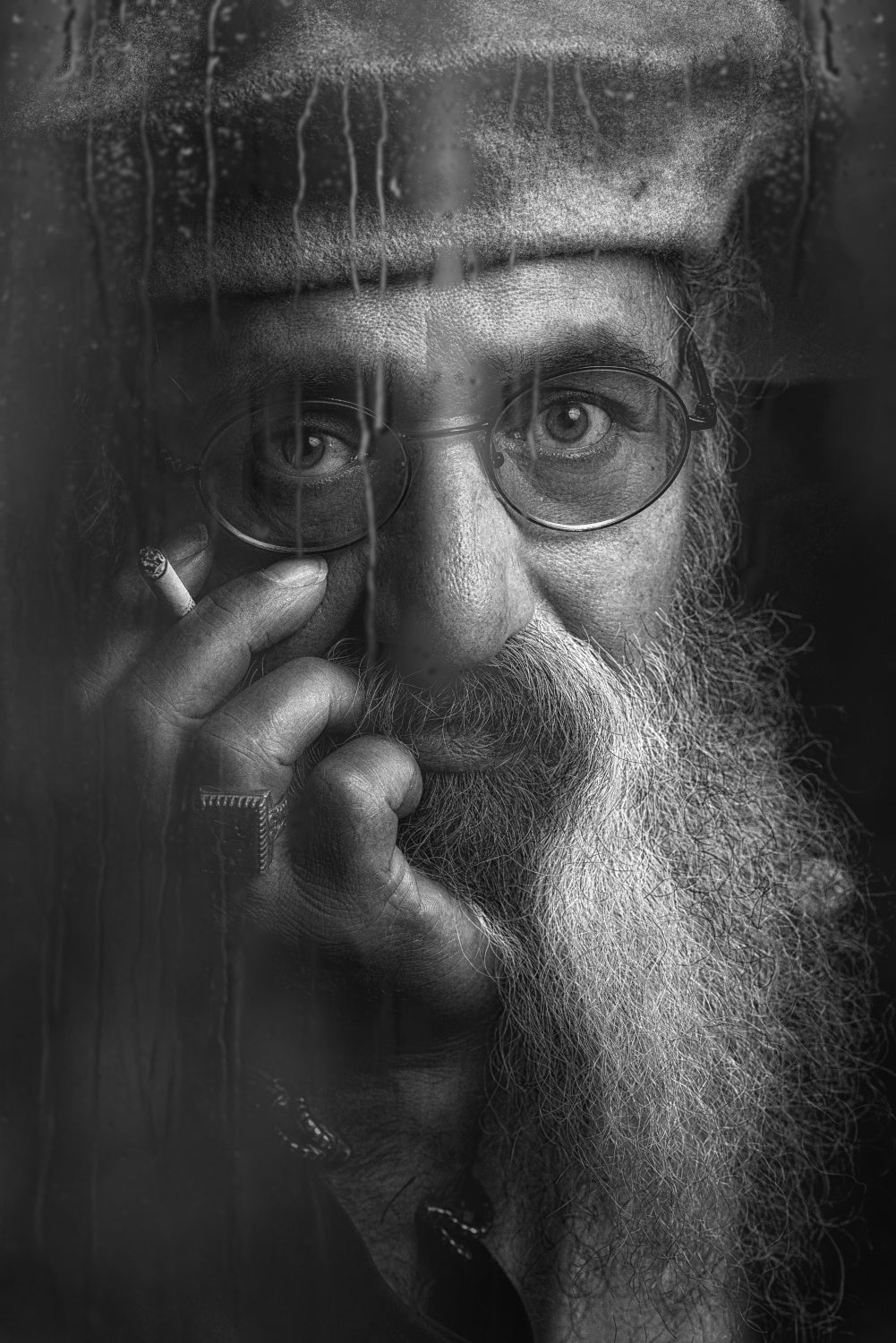 Rainy man Poster och Canvastavla