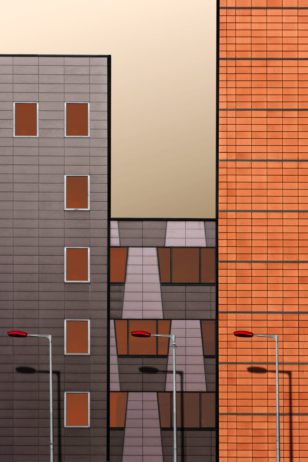 tetris facade Poster och Canvastavla