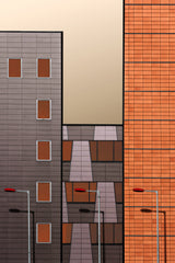 tetris facade Poster och Canvastavla