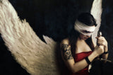 .:: wounded angel ::. Poster och Canvastavla