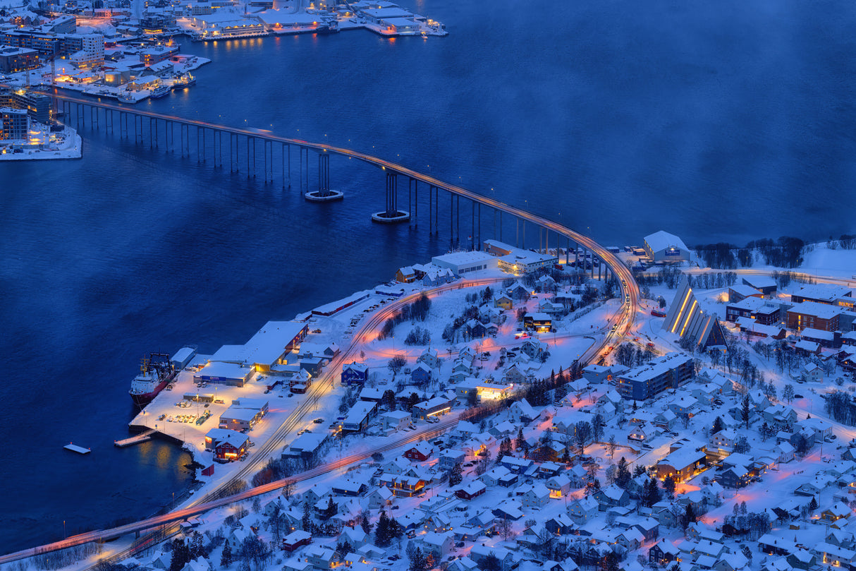 Tromso, Norway Poster och Canvastavla