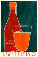 L'aperitivo Poster och Canvastavla