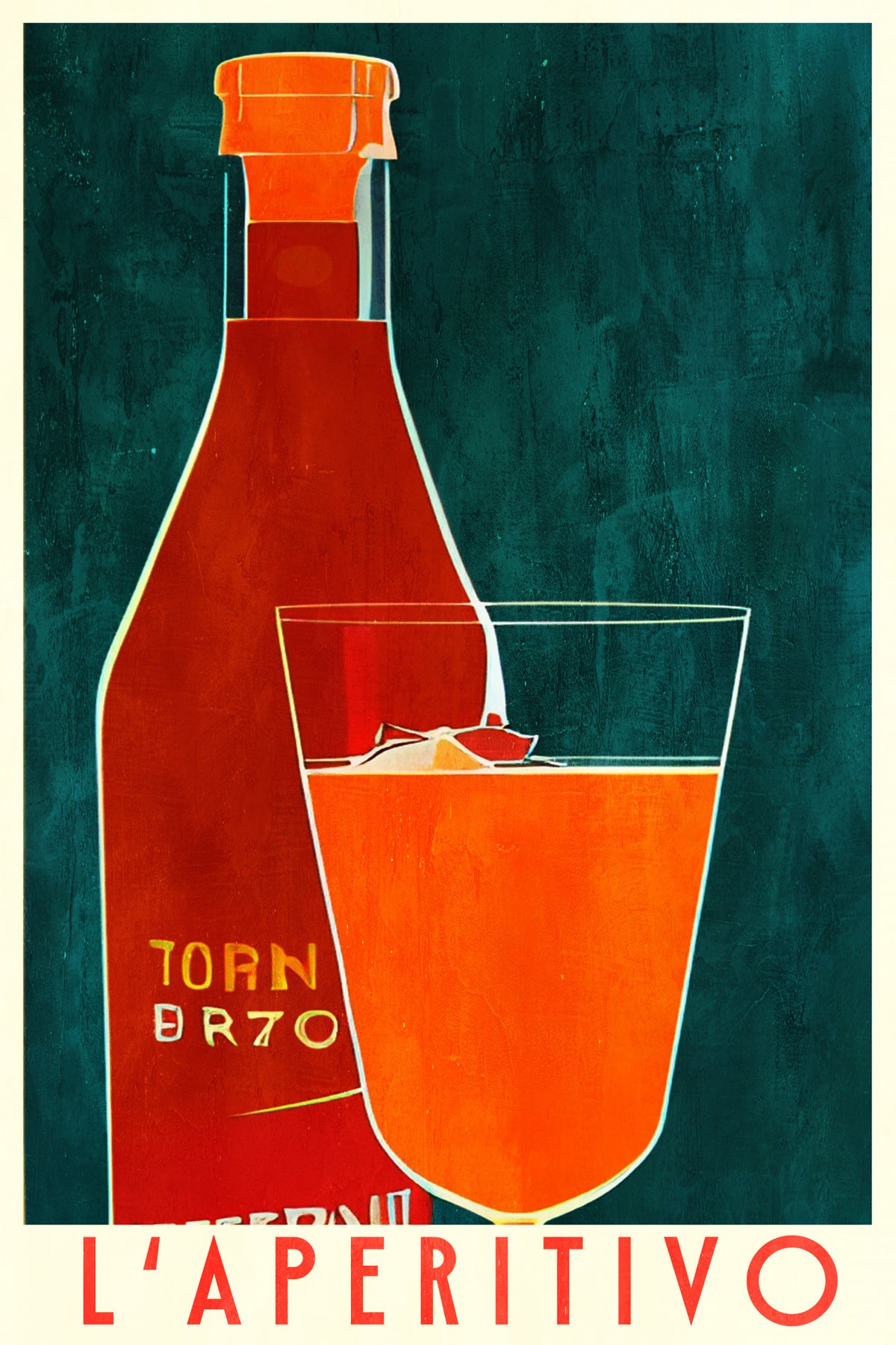 L'aperitivo Poster och Canvastavla