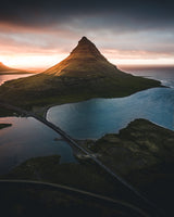 Kirkjufell Poster och Canvastavla